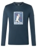 super.natural Merino Longsleeve in blau