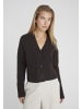 Style Republic Short Cardigan Kaschmir-Woll-Gemisch in coffee