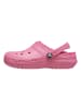 Crocs Classic Lined Clog K – Slipper zum Hineinschlüpfen Rose