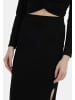 myMo at night Damen Jersey Midirock in Schwarz
