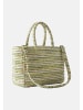 Marc Ellis Handtasche in BEIGE AND GREEN