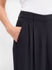 comma Bundfaltenhose in marine