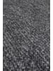 KADIMA DESIGN Wollteppich handgewebt Struktur hochdicht Teppich Wolle-Polyester in Anthrazit