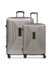 Redolz Essentials 14 4 Rollen Kofferset 2-teilig mit Dehnfalte in coffee grey metallic