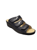 Algemare SHOES "Damen Pantolette" in blau krokola