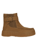 Clarks Ankle Boots Torhill Buckle in 3107A Walnut Nubuck