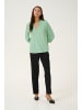 Kaffe Langarm-Bluse KAkatja Regular fit in Granite Green