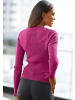 LASCANA Strickpullover in fuchsia