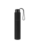happy rain Essentials Super Mini Herren Manuell Taschenschirm in schwarz