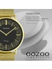Oozoo Armbanduhr Oozoo Vintage Series gold groß (ca. 40mm)