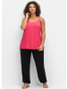 sheego Jerseyhose in schwarz