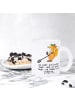 Mr. & Mrs. Panda Teetasse Fuchs Metalldetektor mit Spruch in Transparent