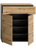 xonox.home Schuhkommode  (B/H/T: 80x94x37 cm) in Basalt grau und Artisan Nachbildung