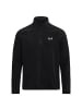 Fleecepullover Taunus 100 Half-Zip in Schwarz