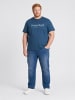 Petrol Industries T-Shirt mit Print aus Bio-Baumwolle in großen Größen gibson in Blau