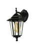 Licht-Erlebnisse Außen Wandlampe (B)17.5 x (H)34 cm in Schwarz