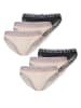 ELLE Brasilslip ELLE LACE in Black, beige, beige
