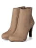 Tamaris Stiefeletten in Taupe