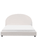 Beliani Doppelbett VAUCLUSE in Weiß - (W) 194 x (H) 112 x (L) 214 cm