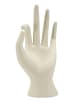 Mauro Ferretti Statuette aus cremefarbenem Kunstharz, 14 x 10 x 24 cm