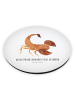 Mr. & Mrs. Panda Magnet Sternzeichen Skorpion mit Spruch in Weiß