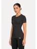 SMILODOX T-Shirt Seamless Lyana in Schwarz