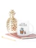 Mr. & Mrs. Panda Tasse Pinguin & Maus Wanderer mit Spruch in Transparent