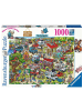 Ravensburger Puzzle 1.000 Teile Holiday Resort 1 - The Campsite Ab 14 Jahre in bunt