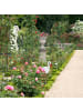 relaxdays 2x Gartenfigur "Storch" in Weiß/Rot - (B)22 x (H)80 x (T)64 cm
