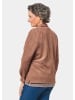 GOLDNER Kurzgröße:  Lederhemd Velourslederhemd in camel