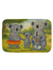 Mr. & Mrs. Panda Badvorleger Koala Familie Design ohne Spruch in Weiß