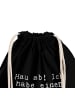 Mr. & Mrs. Panda Sportbeutel Hau ab! Ich habe... mit Spruch in Schwarz