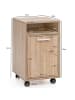 KADIMA DESIGN Rollcontainer 33x60x38cm Schubladenschrank Büro, in Sonoma