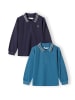 Minoti 2tlg-Set: Poloshirt 27polo51 in dunkelblau