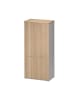 CALICOSY Kleiderschrank mit Türen JAZZ in Helles Holz - (W) 80  x (H) 183  x (L) 80  cm