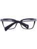 Yohji Yamamoto Unisex Optische Fassungen Rechtwinklig Lila
