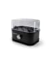 Gourmet Maxx Eierkocher für 6 Eier 400W schwarz  Schwarz