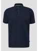 QS Polo-Shirt in 5884_tiefblau