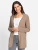 WITT WEIDEN Ajourstrickjacke in beige