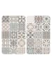 Wenko Herdabdeckplatten Universal Mod. Kachel 2er Set, Herdabdeckplatten Universal Kachel 2er Set in Mehrfarbig