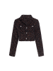 LYNNEA Women Blazer in BLACK RED