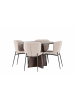 ebuy24 Essgruppe Bootcut (5-teilig) Mocca 110 x 110 cm