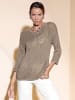 creation L Ajourpullover in beige