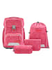 Step by Step Basis Schulranzen-Set 4-teilig Pink Bubbles