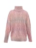 myMo Rollkragenpullover in PINK GELB