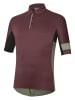 rh+ Fahrradtrikot E Bike Polo in Cabernet Melange-Army