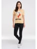 Logoshirt T-Shirt Lucky Luke Portrait in beige