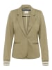 Kaffe Blazer Kinnie Regular fit in Dusty Green/Chalk Stripe
