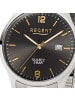 Regent Armbanduhr Regent Metallarmband silber groß (ca. 40mm)
