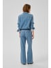 My Essential Wardrobe Langarm - Hemd MWLinn Loose fit in Medium Blue Wash